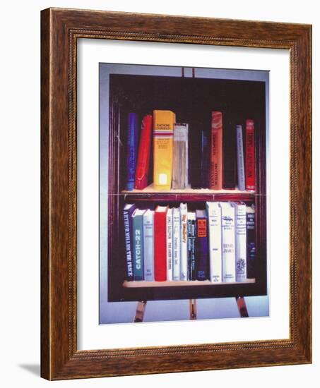 Small American Library, 1985-Terry Scales-Framed Giclee Print