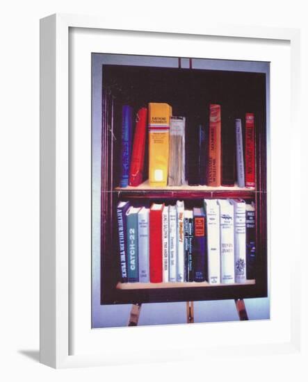 Small American Library, 1985-Terry Scales-Framed Giclee Print