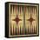 Small Antique Backgammon-Ethan Harper-Framed Stretched Canvas