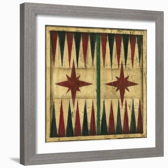 Small Antique Backgammon-Ethan Harper-Framed Art Print