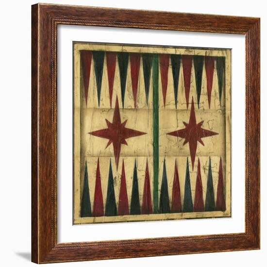 Small Antique Backgammon-Ethan Harper-Framed Art Print