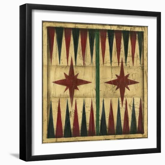 Small Antique Backgammon-Ethan Harper-Framed Art Print