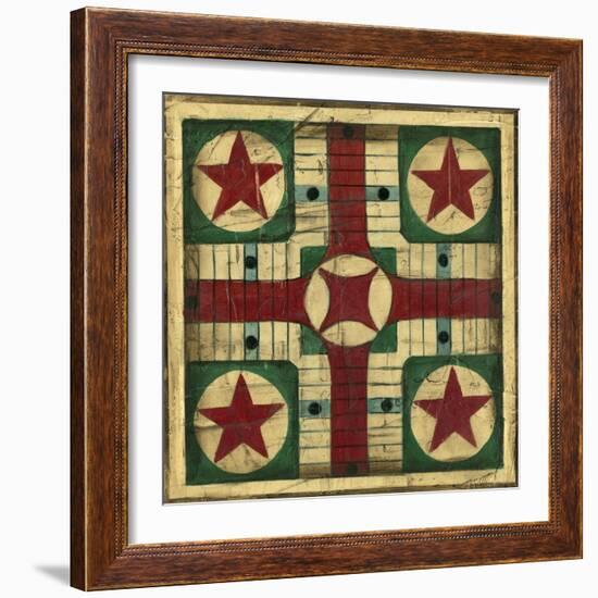 Small Antique Parcheesi-Ethan Harper-Framed Art Print