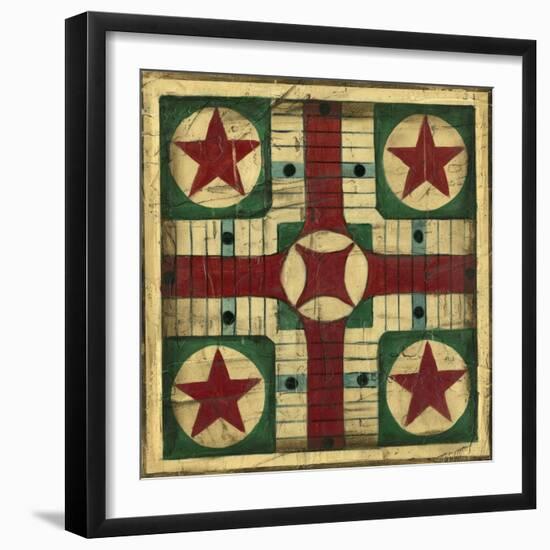 Small Antique Parcheesi-Ethan Harper-Framed Art Print