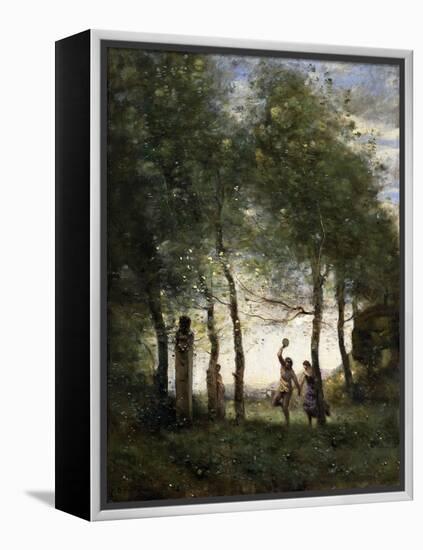 Small Bacchanale, 1874-Jean-Baptiste-Camille Corot-Framed Premier Image Canvas