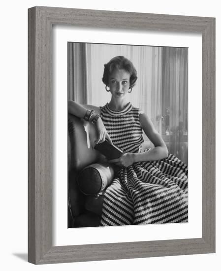 Small Bag Wardrobe Fashion-Gordon Parks-Framed Photographic Print