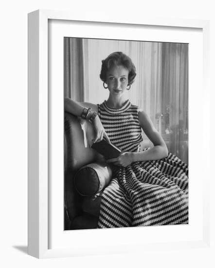 Small Bag Wardrobe Fashion-Gordon Parks-Framed Photographic Print