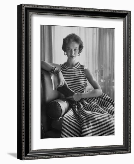 Small Bag Wardrobe Fashion-Gordon Parks-Framed Photographic Print