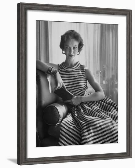 Small Bag Wardrobe Fashion-Gordon Parks-Framed Photographic Print