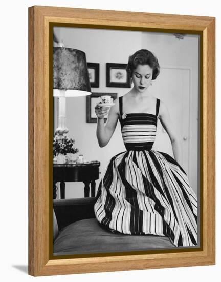 Small Bag Wardrobe Fashion-Gordon Parks-Framed Premier Image Canvas