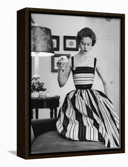 Small Bag Wardrobe Fashion-Gordon Parks-Framed Premier Image Canvas