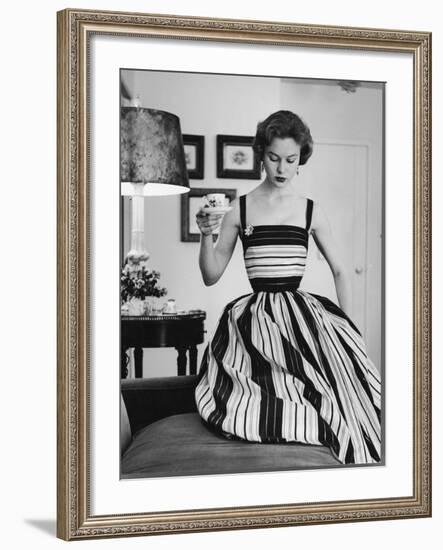 Small Bag Wardrobe Fashion-Gordon Parks-Framed Photographic Print