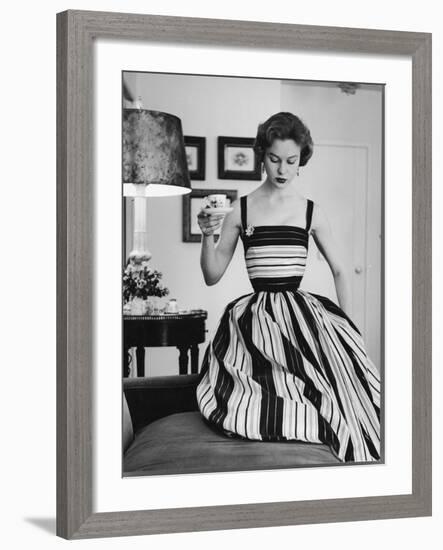 Small Bag Wardrobe Fashion-Gordon Parks-Framed Photographic Print