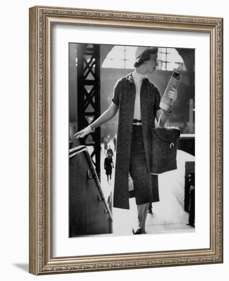 Small Bag Wardrobe Fashion-Gordon Parks-Framed Photographic Print