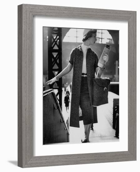 Small Bag Wardrobe Fashion-Gordon Parks-Framed Photographic Print