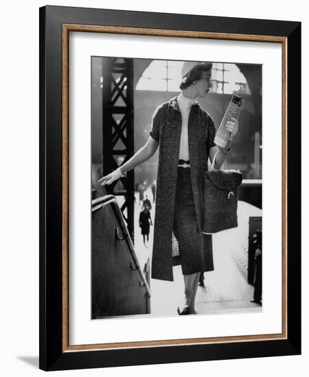 Small Bag Wardrobe Fashion-Gordon Parks-Framed Photographic Print