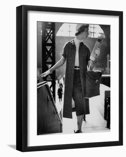 Small Bag Wardrobe Fashion-Gordon Parks-Framed Photographic Print