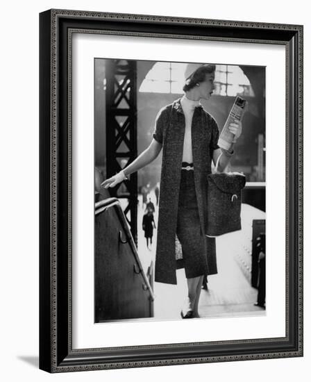 Small Bag Wardrobe Fashion-Gordon Parks-Framed Photographic Print