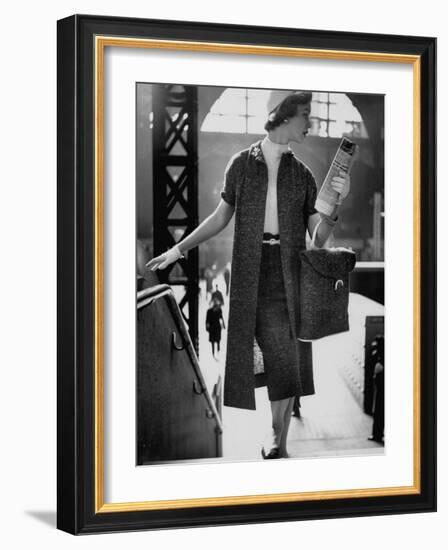 Small Bag Wardrobe Fashion-Gordon Parks-Framed Photographic Print