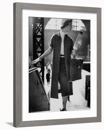 Small Bag Wardrobe Fashion-Gordon Parks-Framed Photographic Print