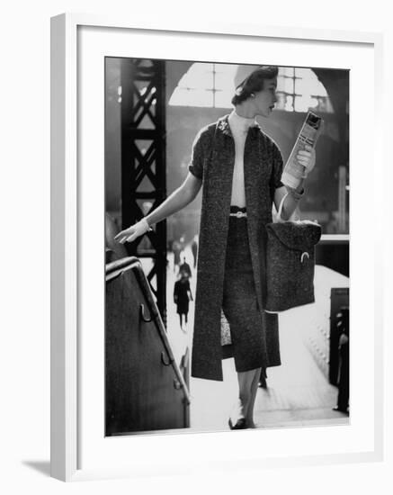 Small Bag Wardrobe Fashion-Gordon Parks-Framed Photographic Print