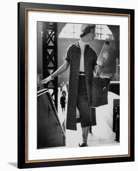 Small Bag Wardrobe Fashion-Gordon Parks-Framed Photographic Print