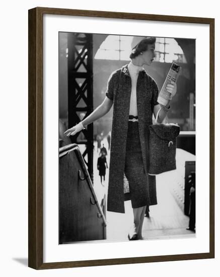 Small Bag Wardrobe Fashion-Gordon Parks-Framed Photographic Print