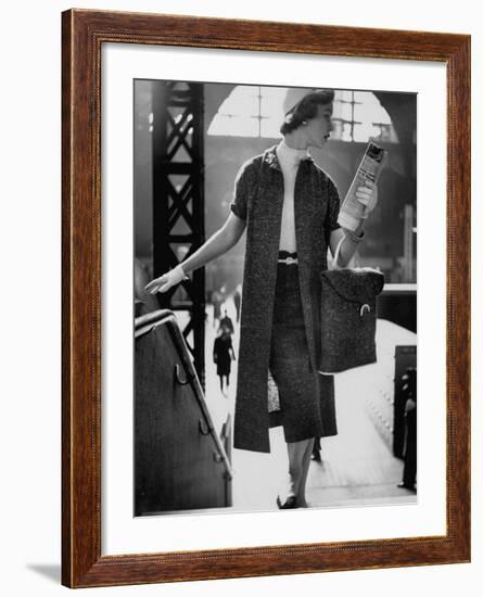 Small Bag Wardrobe Fashion-Gordon Parks-Framed Photographic Print