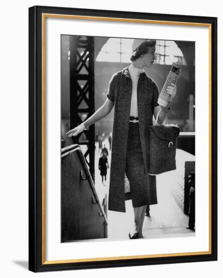 Small Bag Wardrobe Fashion-Gordon Parks-Framed Photographic Print