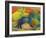 Small Blue Horse 1912-Franz Marc-Framed Giclee Print