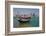 Small Boat and City Centre Skyline, Doha, Qatar, Middle East-Frank Fell-Framed Photographic Print