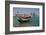 Small Boat and City Centre Skyline, Doha, Qatar, Middle East-Frank Fell-Framed Photographic Print