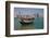 Small Boat and City Centre Skyline, Doha, Qatar, Middle East-Frank Fell-Framed Photographic Print