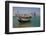 Small Boat and City Centre Skyline, Doha, Qatar, Middle East-Frank Fell-Framed Photographic Print