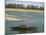 Small Boat Moored on the River Loire Near Mont Jean in Pays De La Loire, France, Europe-Michael Busselle-Mounted Photographic Print