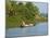 Small Boat on the Backwaters, Allepey, Kerala, India, Asia-Tuul-Mounted Photographic Print