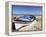 Small Boat on Tourist Beach the Mediterranean Sea, Djerba Island, Tunisia, North Africa, Africa-Dallas & John Heaton-Framed Premier Image Canvas