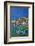 Small Boats at Anchor in Harbor, Portovenere, La Spezia, Italy-Terry Eggers-Framed Photographic Print