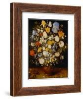 Small Bouquet of Flowers, 1599-Jan Brueghel the Elder-Framed Giclee Print