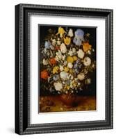 Small Bouquet of Flowers, 1599-Jan Brueghel the Elder-Framed Giclee Print