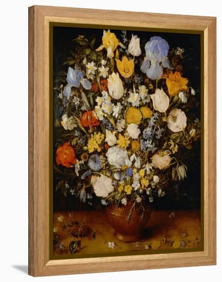 Small Bouquet of Flowers, 1599-Jan Brueghel the Elder-Framed Premier Image Canvas