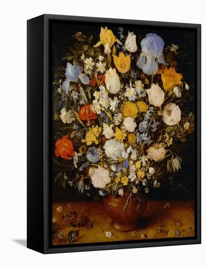 Small Bouquet of Flowers, 1599-Jan Brueghel the Elder-Framed Premier Image Canvas