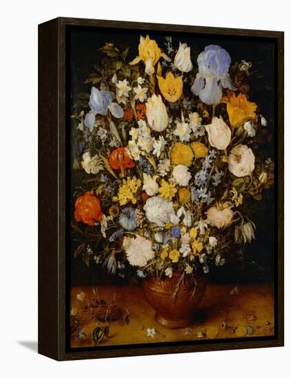 Small Bouquet of Flowers, 1599-Jan Brueghel the Elder-Framed Premier Image Canvas