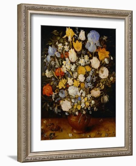 Small Bouquet of Flowers, 1599-Jan Brueghel the Elder-Framed Giclee Print