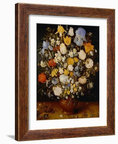 Small Bouquet of Flowers, 1599-Jan Brueghel the Elder-Framed Giclee Print