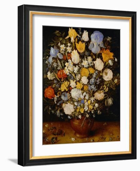 Small Bouquet of Flowers, 1599-Jan Brueghel the Elder-Framed Giclee Print