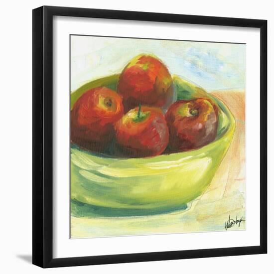 Small Bowl of Fruit III-Ethan Harper-Framed Art Print