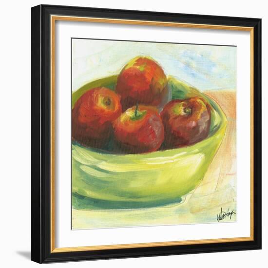 Small Bowl of Fruit III-Ethan Harper-Framed Art Print