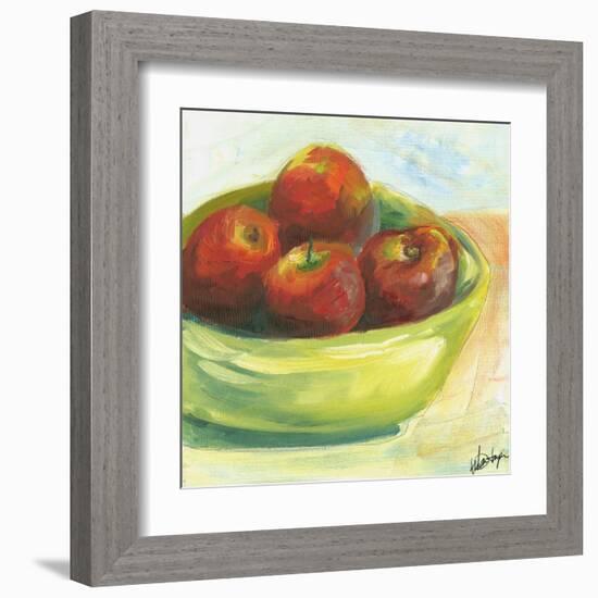 Small Bowl of Fruit III-Ethan Harper-Framed Art Print