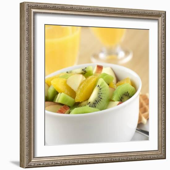 Small Bowl of Fruit Salad-Alexander Feig-Framed Photographic Print